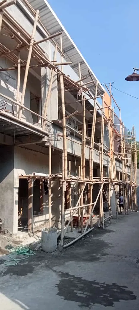 Proses pembangunan Kost Mlangi 7